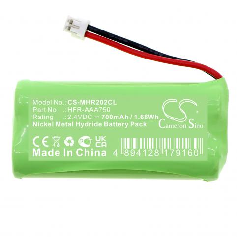 Batería para motorola hfr aaa750 o201c