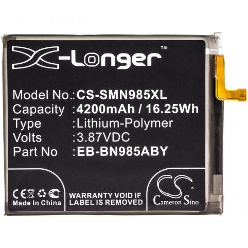 Batería para teléfono samsung note 20 ultra 5g