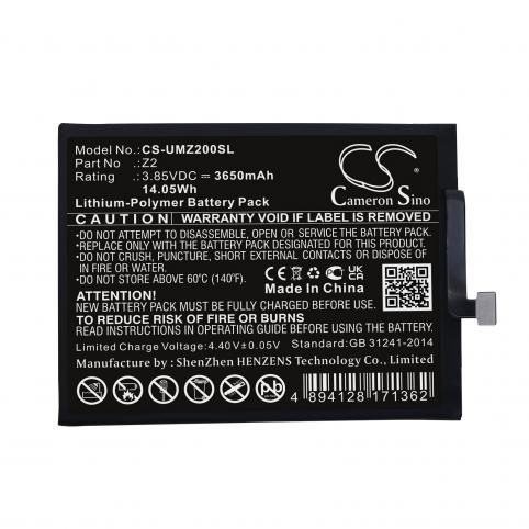 Bateria telefono umi umidigi z2