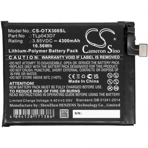 Bateria  alcatel tlp043d7 3x