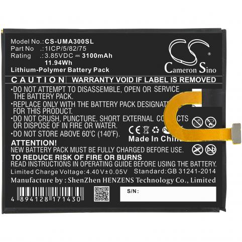 Bateria  umi 1icp/5/82/75 umidigi a3