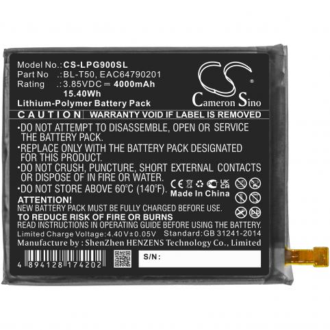 Batería para teléfono lg bl t50 velvet 5g