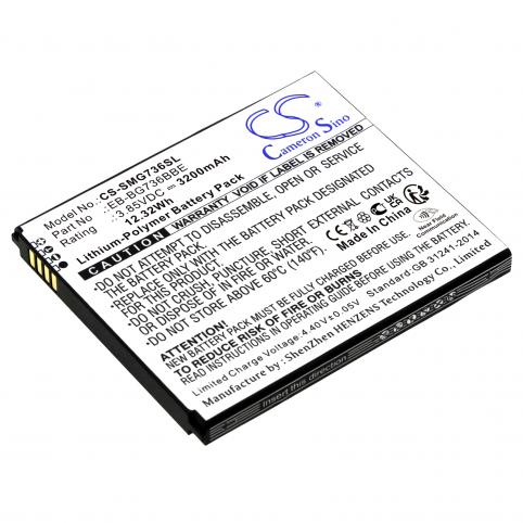Batería para teléfono samsung eb bg736bbe galaxy xcover 6 pro
