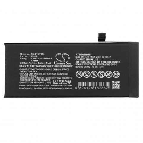 Bateria  apple a2819