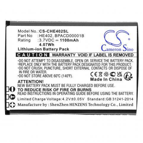 Bateria  cingular he402 flex