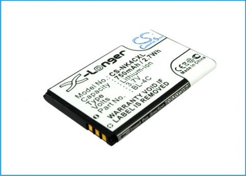 Bateria  nokia haute capacitée 2650 , 2651 , 2652 , 3108 , 5100 , 6088 , 6100 ,