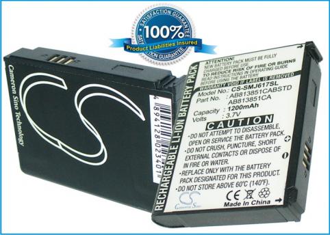 Bateria  samsung noirjack ii , sgh-i617 , sph-m300 , samsung stripe , sph-m300 ,