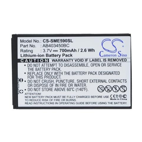 Batería para teléfono samsung sgh s720i