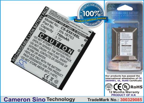 Bateria telefono sharp sh6118c