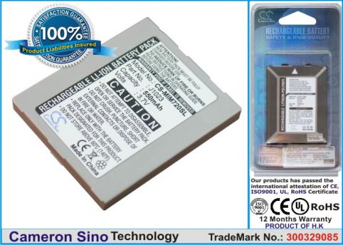 Batería para teléfono mitsubishi m720 m750 do13 m750 m341i