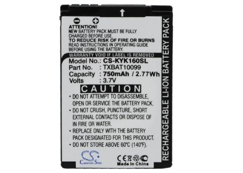 Bateria telefono qualcomm kyocera kx160