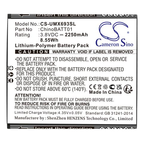 Bateria telefono umx u693cl