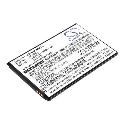 Batería para teléfono archos oxygen 63