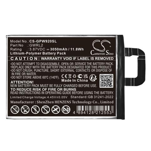 Bateria  google haute capacitée gwrl2 gc15s