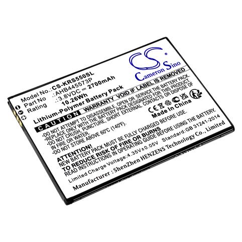 Batería para teléfono konrow ahb445573p easy k55