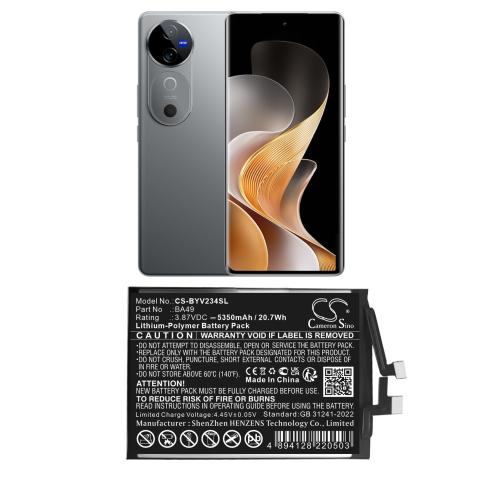 Bateria telefono vivo v40 5g