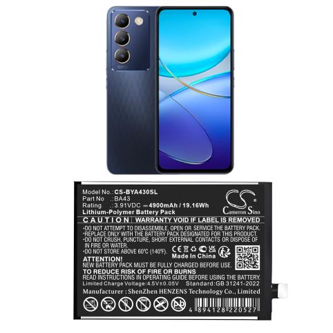Bateria telefono vivo y100 4g