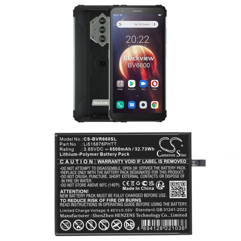 Bateria  blackview li515876phtt