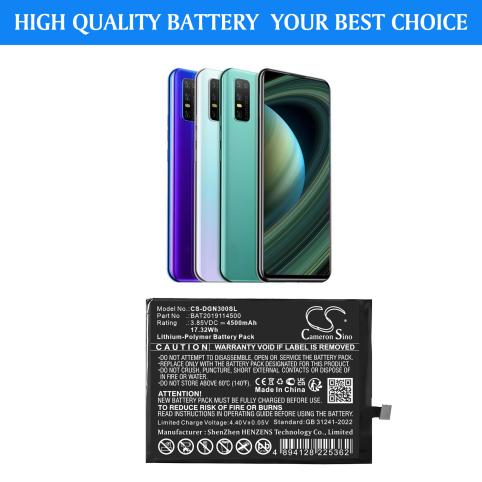 Bateria telefono doogee n30