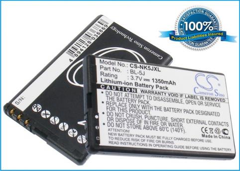 Batería para 1350 mah