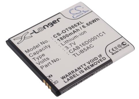 Batería para teléfono alcatel ak47