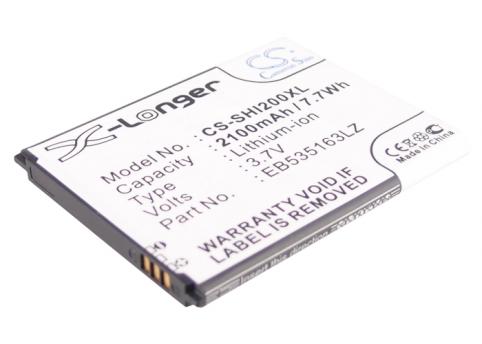 Bateria  samsung haute capacitée code sch-i200, sch-i200 code, galaxy stellar, 
