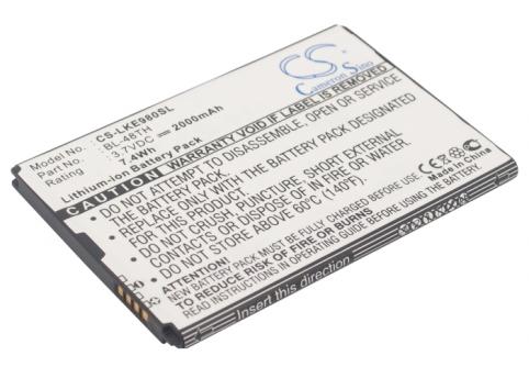 Bateria  lg haute capacitée e940 e980