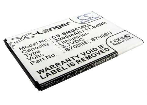 Batería para teléfono samsung galaxy mega sgh m819n