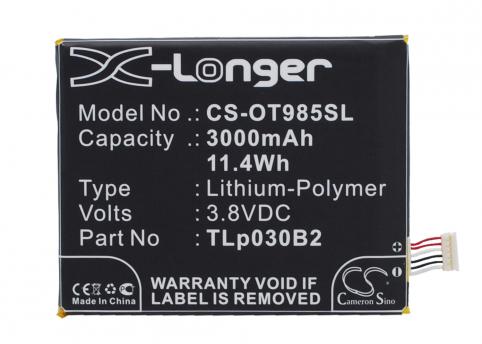 Bateria  alcatel tlp030b2 one touch pop s7
