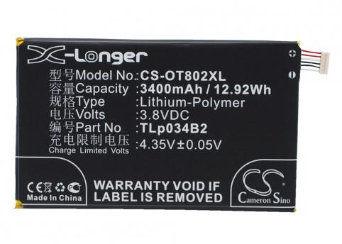 Bateria  tcl tlp034b1