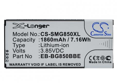 Bateria telefono samsung sm g850