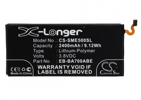 Bateria telefono samsung sm e500hq