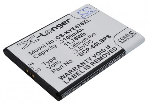 Bateria  qualcomm kyocera scp-60lbps brigadier