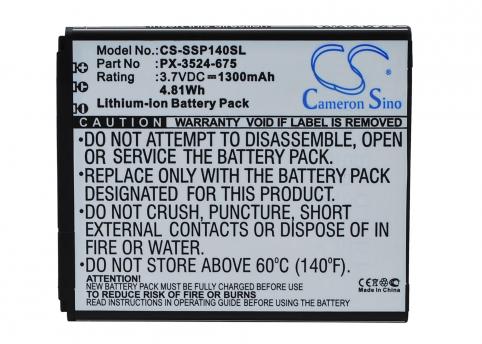 Bateria telefono simvalley sp 140