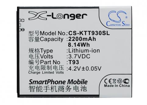 Bateria telefono k touch t93