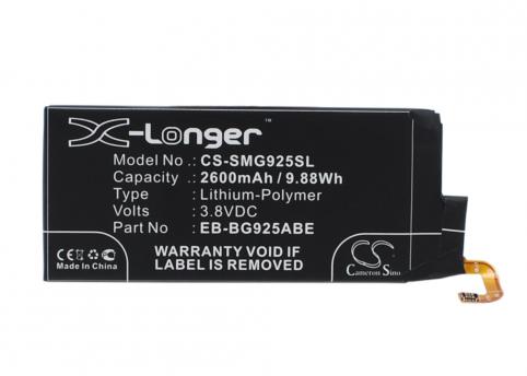 Batería para teléfono samsung galaxy s6 edge td lte