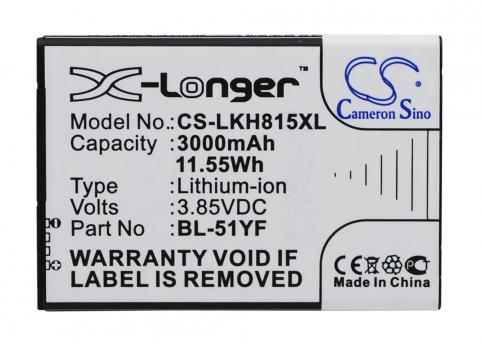 Bateria  lg bl-51yf g4