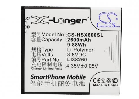 Bateria telefono hisense x6t