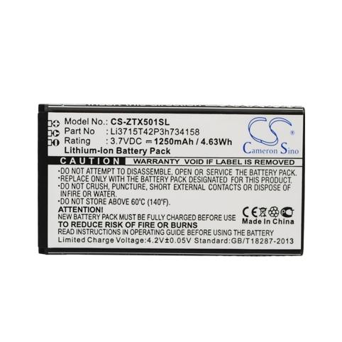 Bateria  zte li3715t42p3h734158 zte x500m