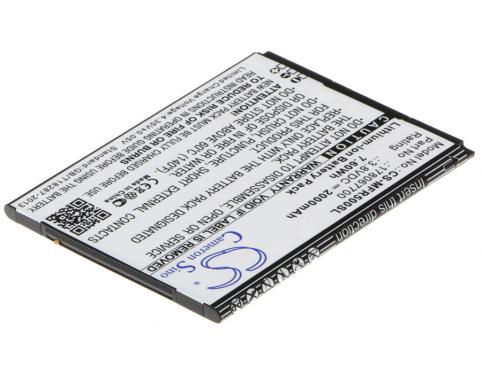 Batería para teléfono sfr 178067700 startrail 5