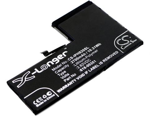 Bateria  apple haute capacitée 616-00351 iphone x
