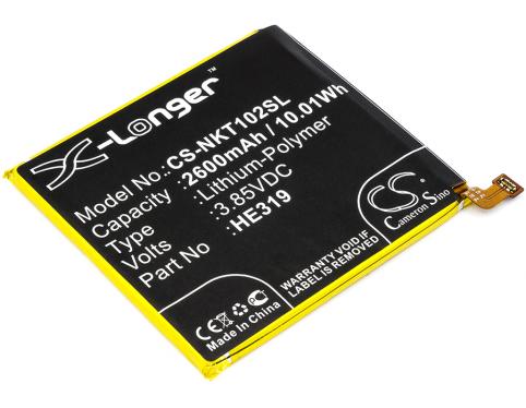 Batería para teléfono nokia refc he319