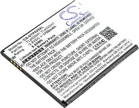 Bateria  alcatel tlp025h1 one touch pop 4