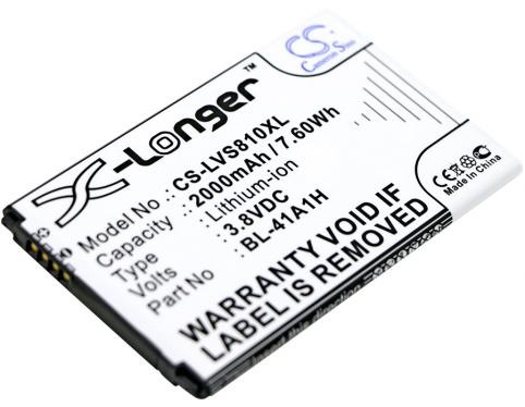 Batería para teléfono lg bl 41a1h transpyre