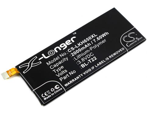 Bateria telefono lg zero 4g lte