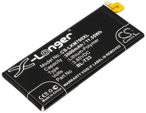 Batería para teléfono lg q6
