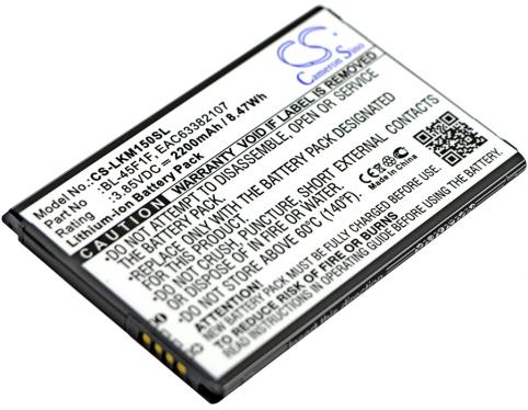 Batería para teléfono lg rebel 2