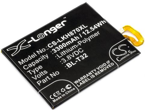Batería para teléfono lg g6