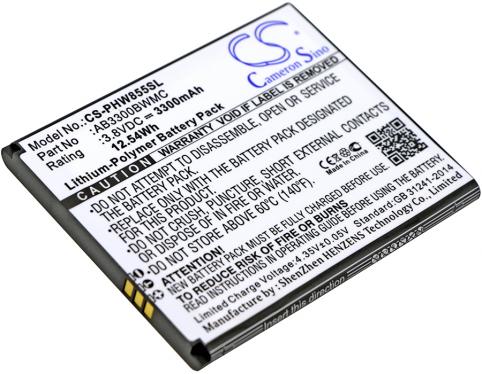 Bateria  philips ab3300bwmc