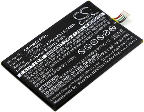 Bateria  prestigio pap7500 multiphone 7500